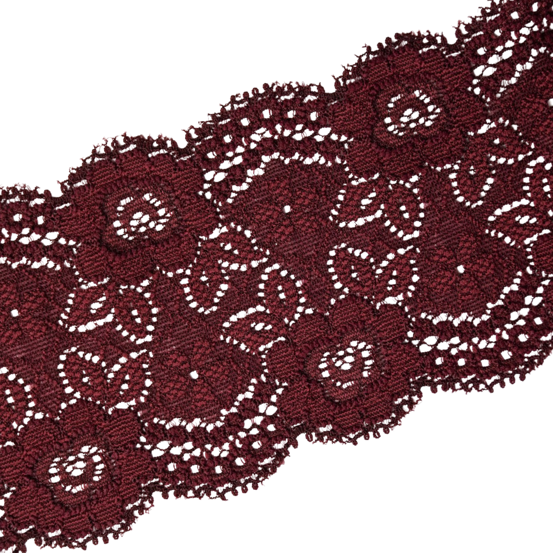 Bandeau dentelle - Burgundy